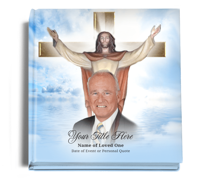 Assurance Perfect Bind Memorial Funeral Guest Book - The Funeral Program Site