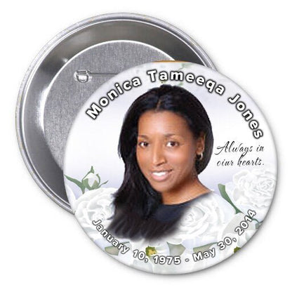 Awakening Memorial Button Pin (Pack of 10) - The Funeral Program Site