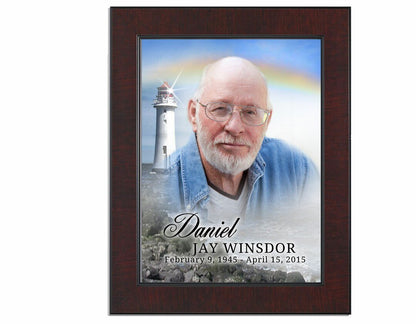 Beacon Funeral Poster Memorial Portrait - The Funeral Program Site