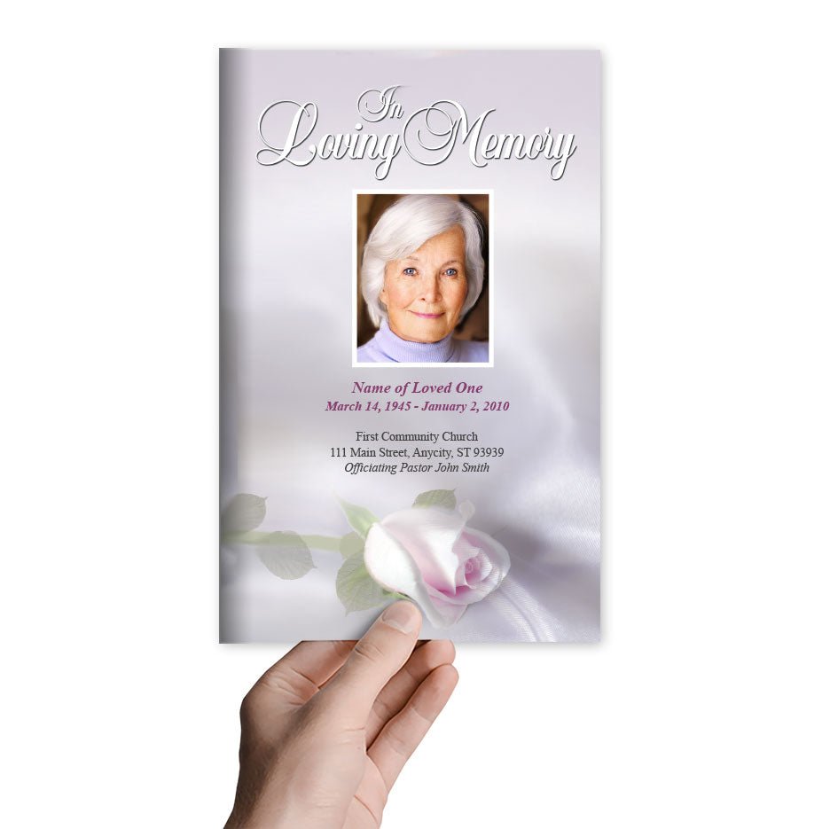 Beloved Funeral Program Template - The Funeral Program Site