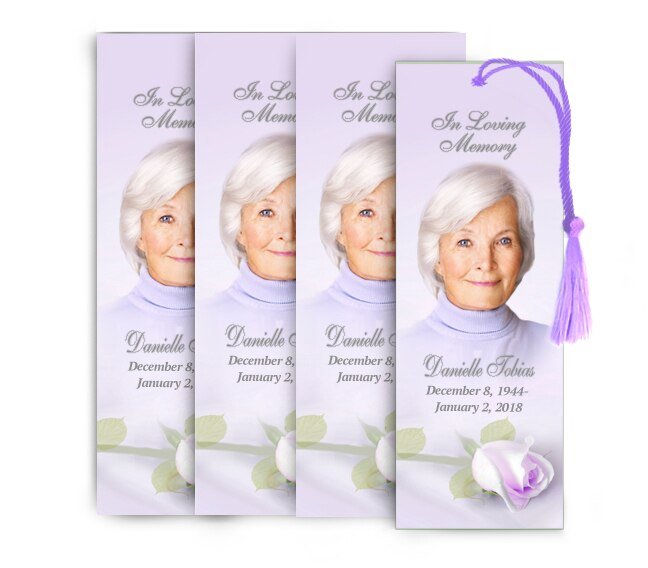 Beloved Memorial Bookmark Done For You Design & Print (Pack of 50) - The Funeral Program Site