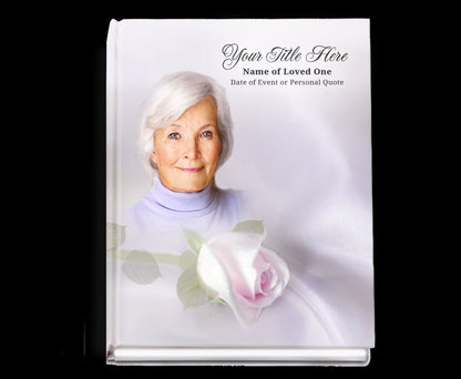 Beloved Perfect Bind Funeral Guest Book - The Funeral Program Site