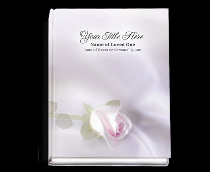 Beloved Perfect Bind Funeral Guest Book - The Funeral Program Site