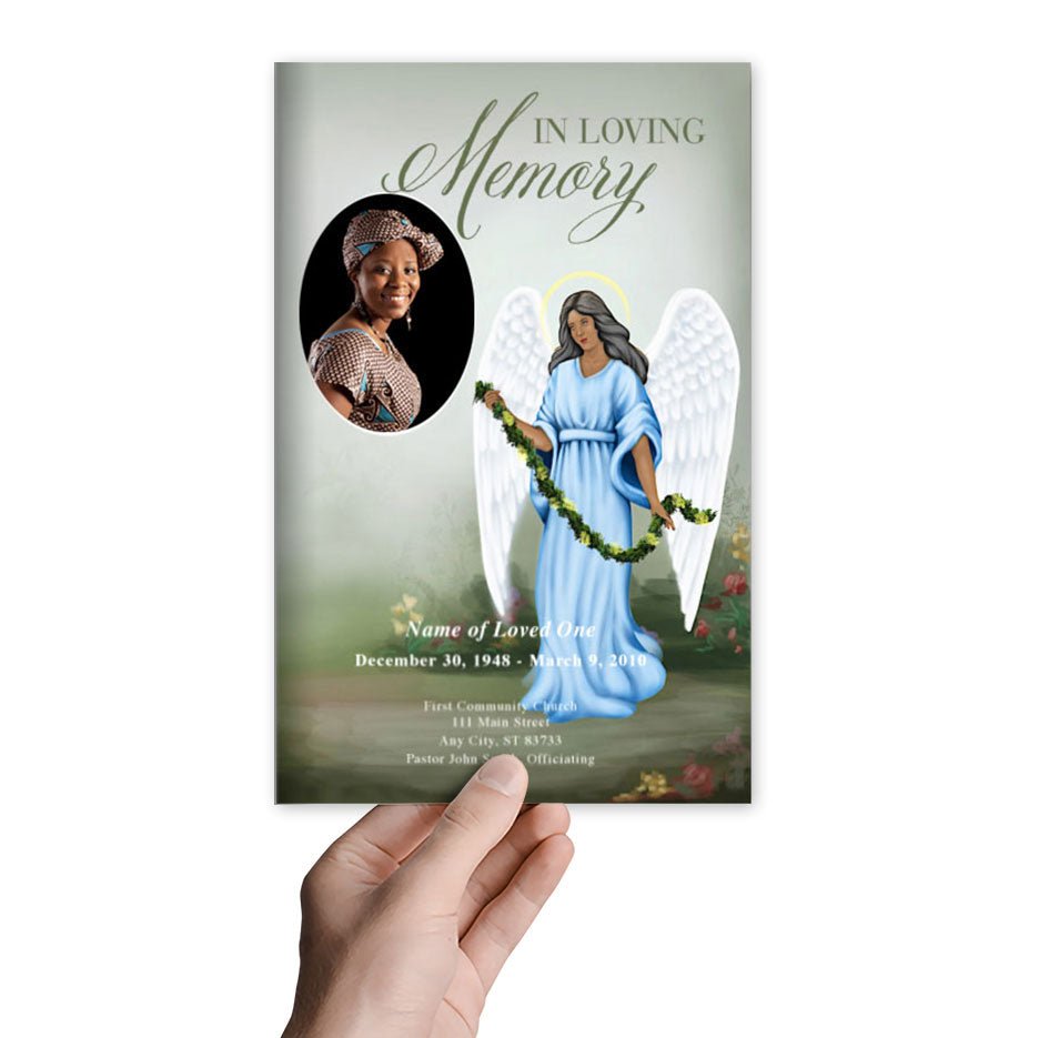 Charity Funeral Program Template - The Funeral Program Site