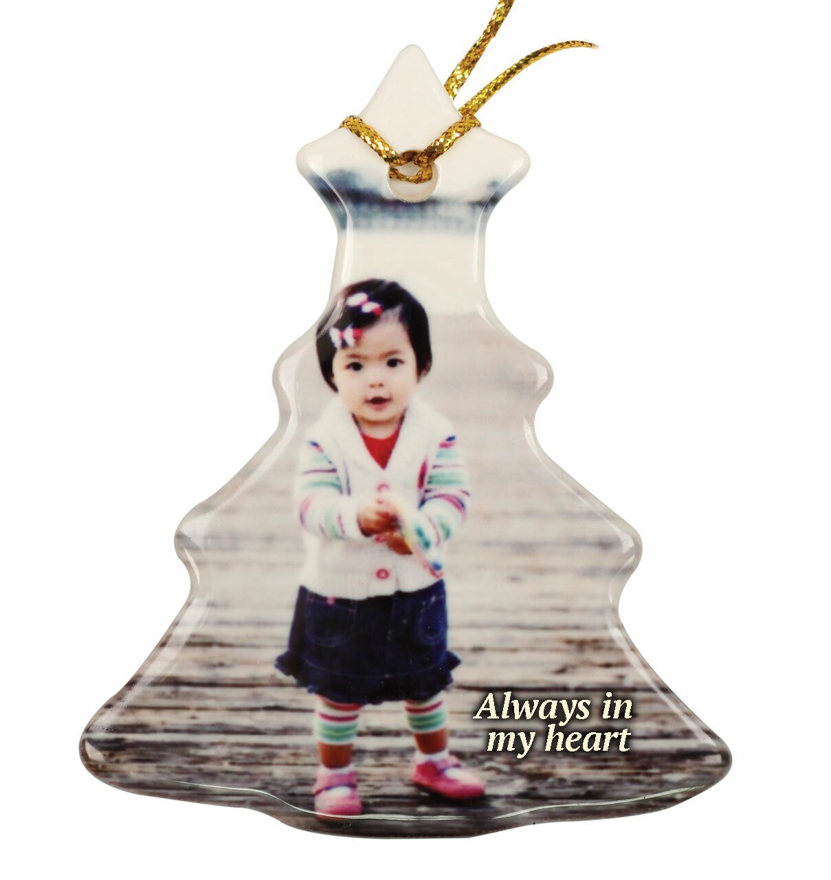 Christmas Tree Ceramic In Loving Memory Christmas Ornament - The Funeral Program Site