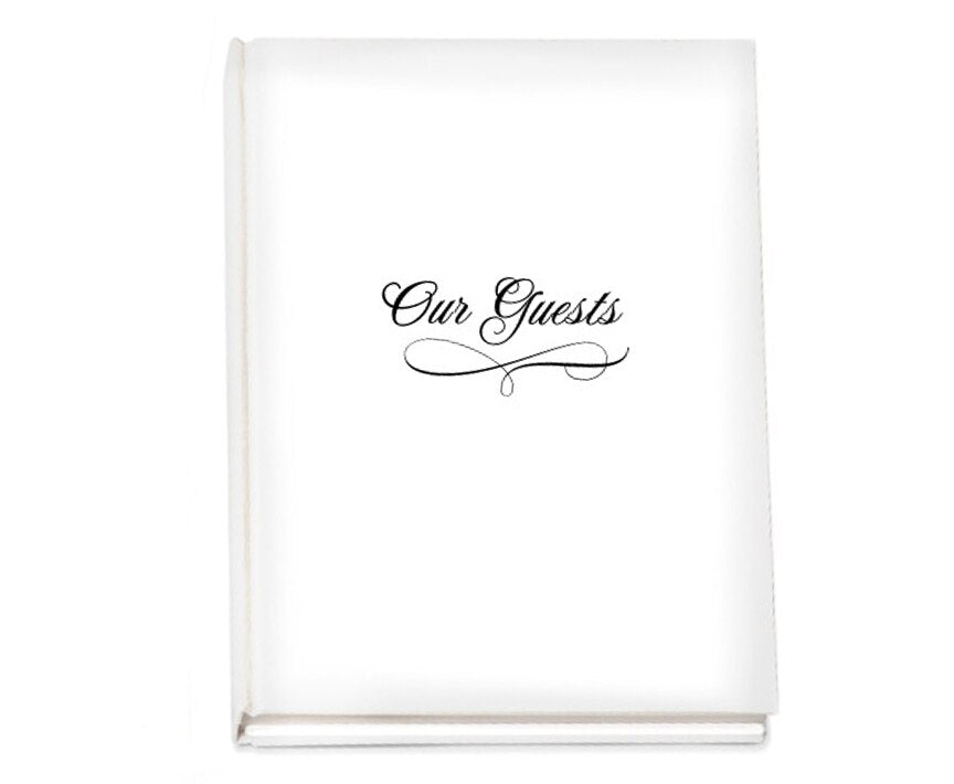 Classic Perfect Bind Memorial Funeral Guest Book - The Funeral Program Site