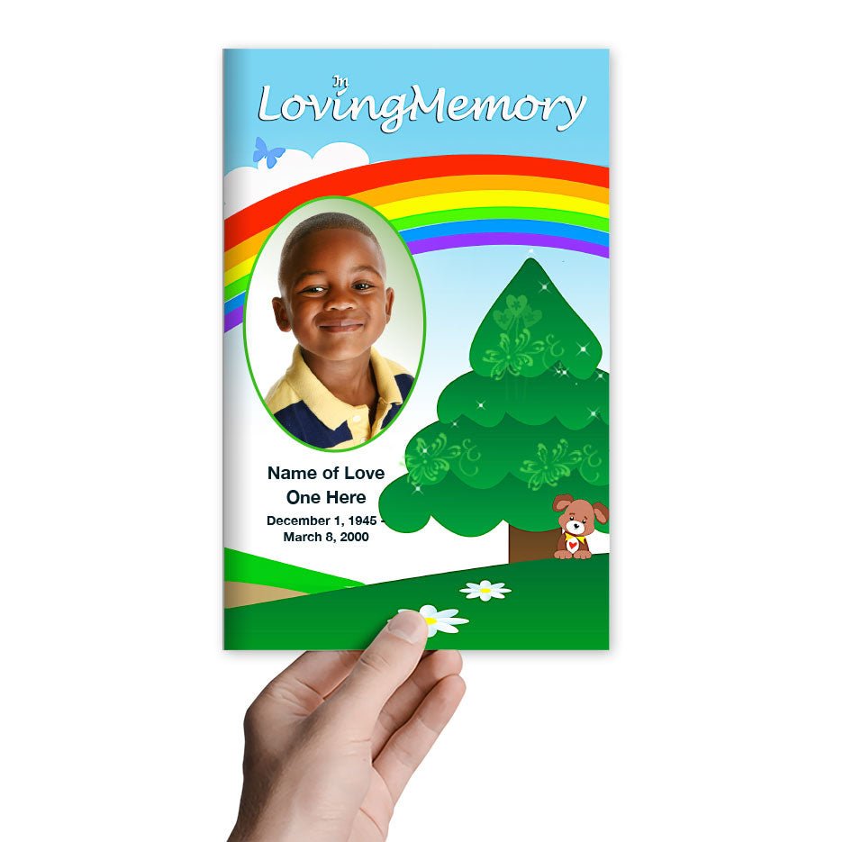 Delight Funeral Program Template - The Funeral Program Site