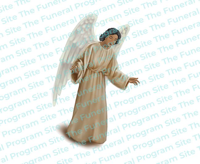 Delilah Angel Funeral Clip Art - The Funeral Program Site