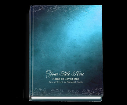 Devotion Perfect Bind Memorial Funeral Guest Book - The Funeral Program Site