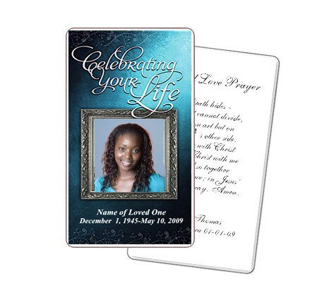 Devotion Prayer Card Template - The Funeral Program Site