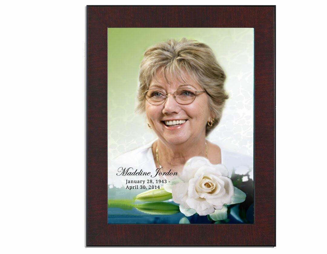 Divine Funeral Poster Memorial Portrait - The Funeral Program Site