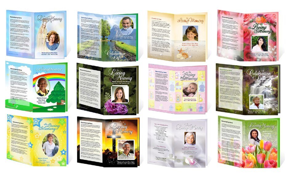 Essentials Funeral Program Software Package - The Funeral Program Site