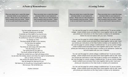 Eternal Funeral Booklet Template - The Funeral Program Site