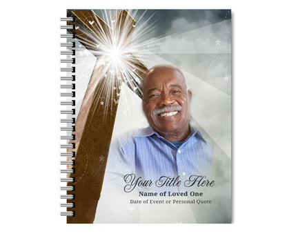 Eternal Spiral Wire Bind Memorial Funeral Guest Book - The Funeral Program Site