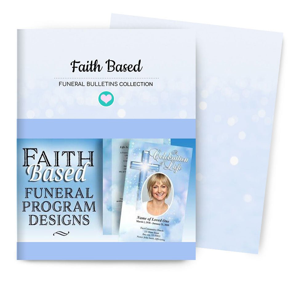 Faith Based Printable Funeral Program Catalog - The Funeral Program Site