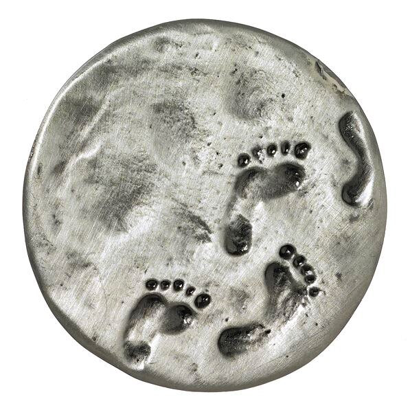 Footprints In The Sand Pocket Coin - The Funeral Program Site