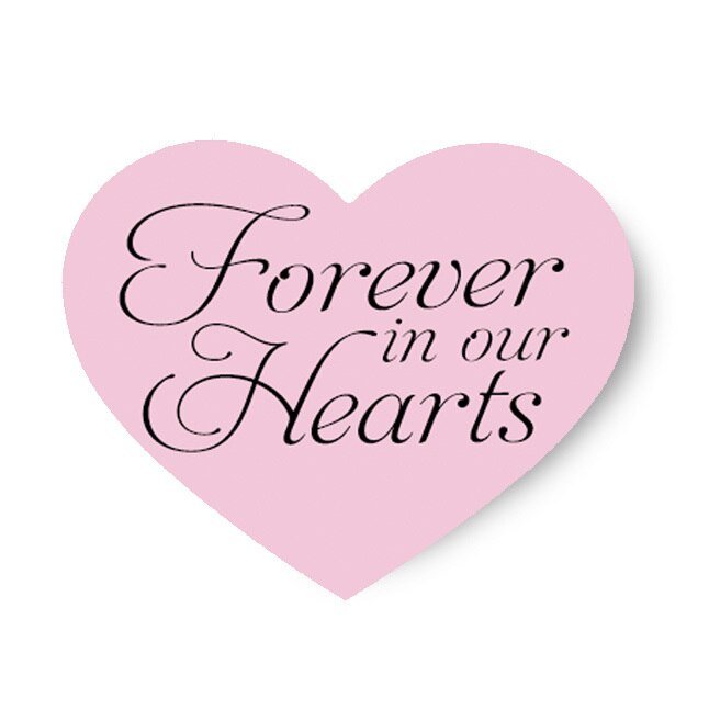 Forever In Our Hearts Share A Memory Remembrance Card (Pack of 25) - The Funeral Program Site