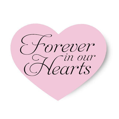 Forever In Our Hearts Share A Memory Remembrance Card (Pack of 25) - The Funeral Program Site