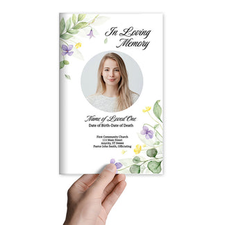 Dream Funeral Program Template (Easy Online Editor) – The Funeral ...
