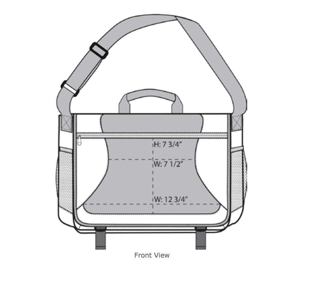 Funeral Director MidCity Messenger Bag - The Funeral Program Site