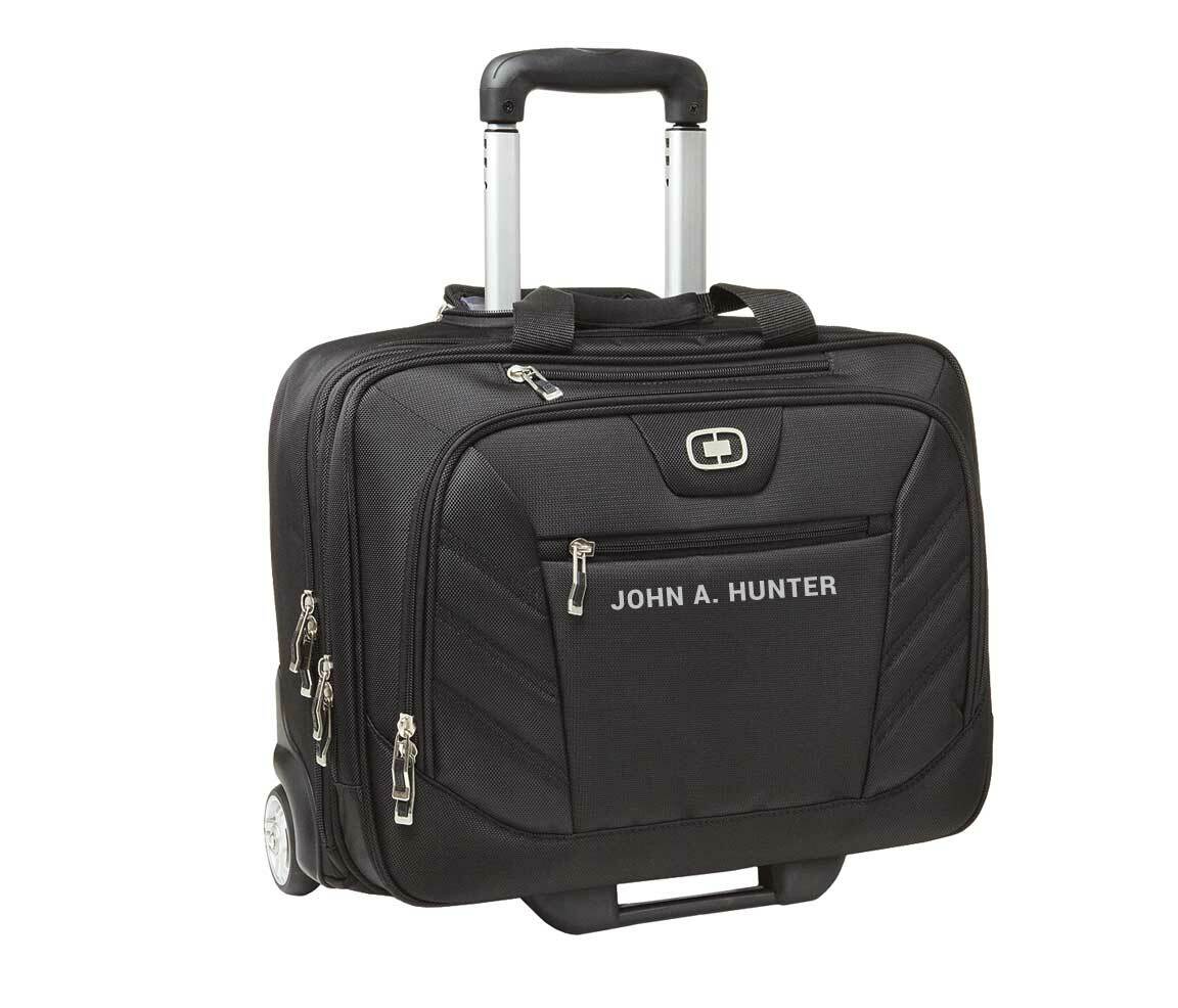 Funeral Director OGIO® Lucin Wheeled Briefcase - The Funeral Program Site