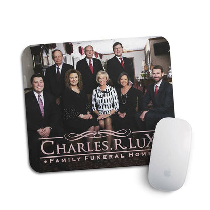 Funeral Home Personalized Mouse Pad Full Photo and Logo - The Funeral Program Site