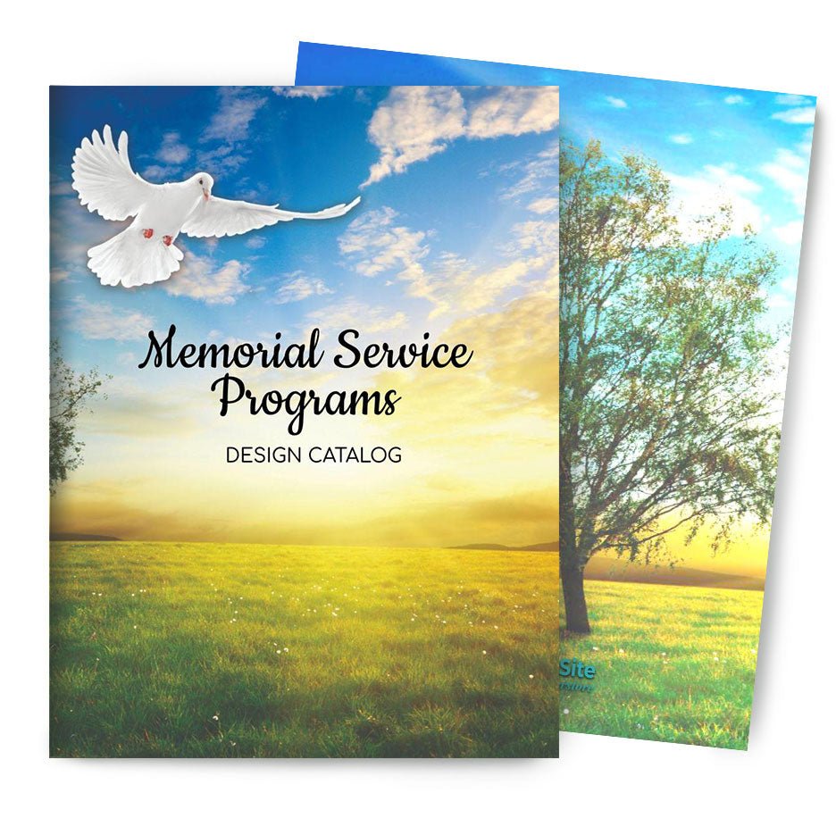 Funeral Program Templates Essential Pak Catalog - The Funeral Program Site