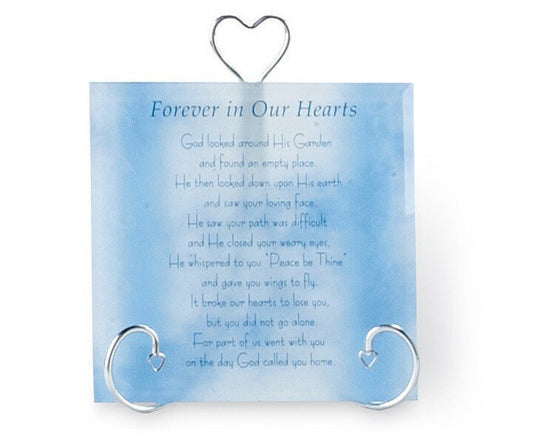 Glass Memorial Frame - The Funeral Program Site