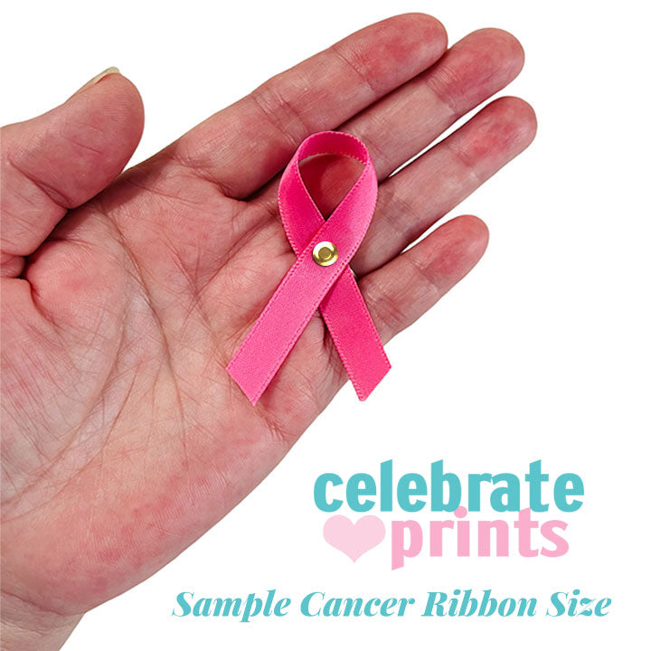 Red Cancer Ribbon, Awareness Ribbons (No Personalization) - Pack of 10