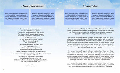 Heaven Funeral Booklet Template - The Funeral Program Site