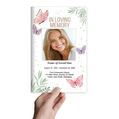 Henrietta Funeral Program Template - The Funeral Program Site