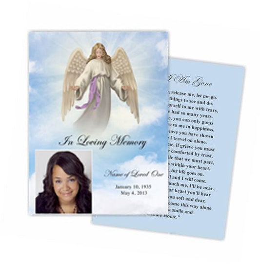 Holy Flat Card Template - The Funeral Program Site