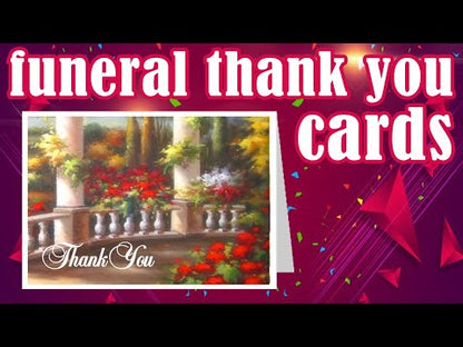 Starry Thank You Card Template