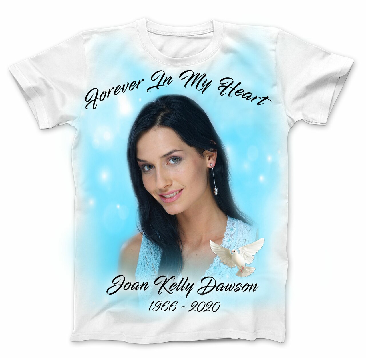 Customized Rest in Peace Funeral T-Shirts - Custom Funeral T