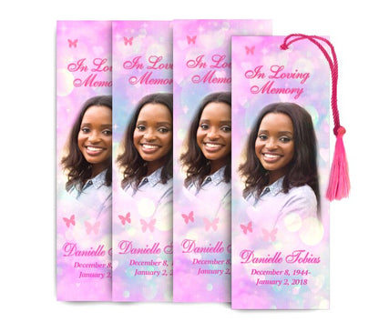 Candy Memorial Bookmark Design & Print (Pack of 50).