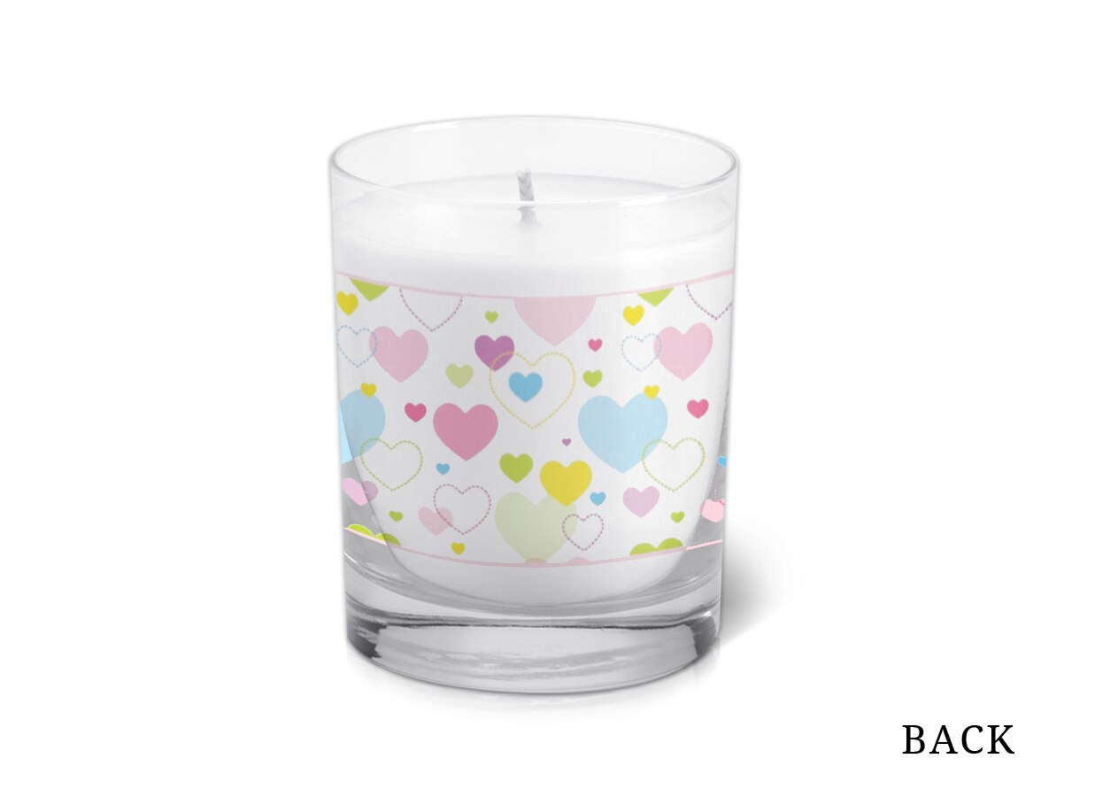 Carolina Personalized Memorial Votive Candle.