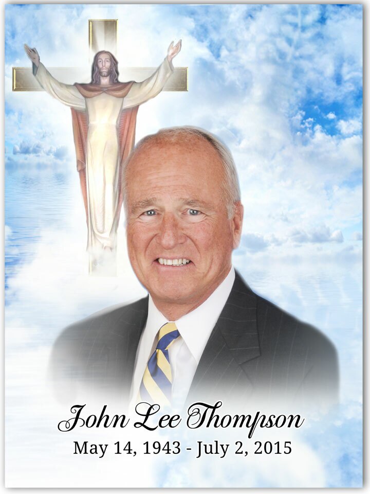 Assurance Funeral Memorial Poster Portrait.