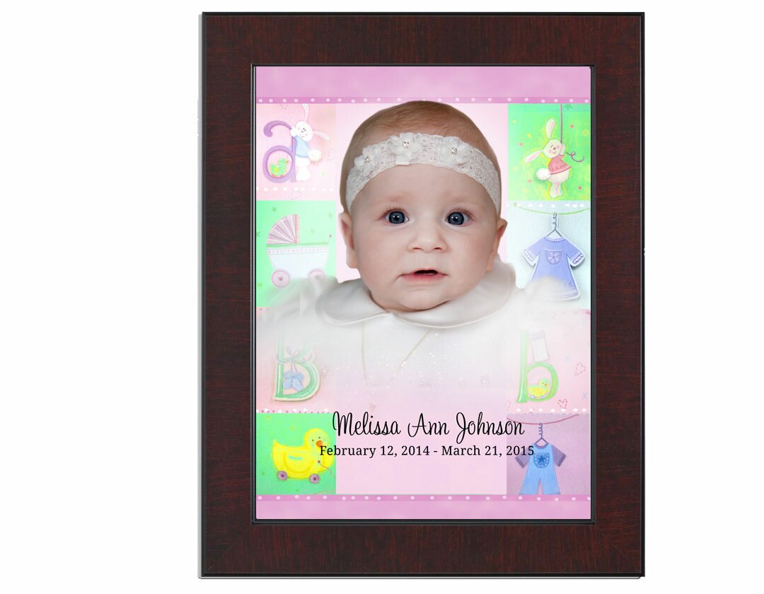 Darling Canvas Print Memorial Portrait Poster.