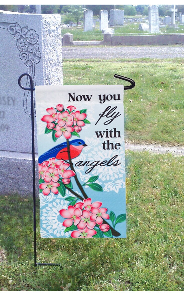 You Will Be Remembered Garden or Cemetery Flag.