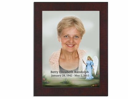 Charity Funeral Memorial Poster Portrait.