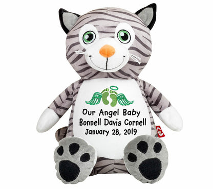 Kitty Cat Memorial Stuffed Animal-Urn.