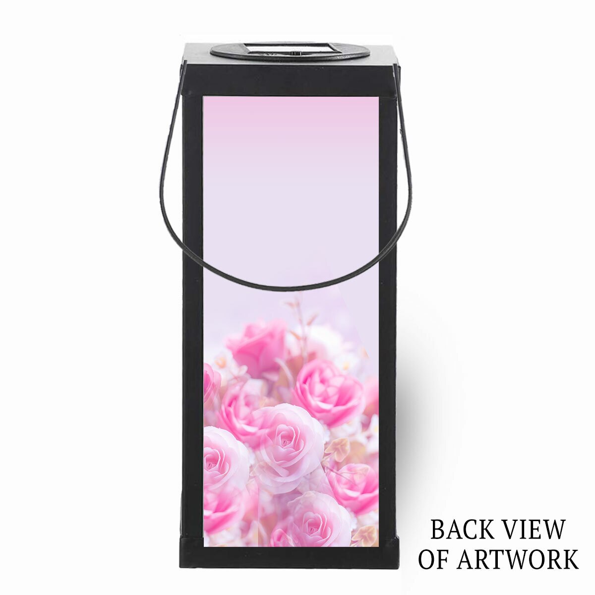 Faith Hope Love Solar Powered Memorial Lantern.