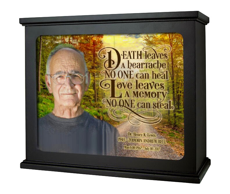 Life Journey Photo Light Box Memorial.