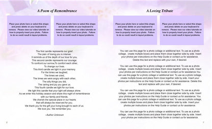 Lavender Funeral Booklet Template - The Funeral Program Site