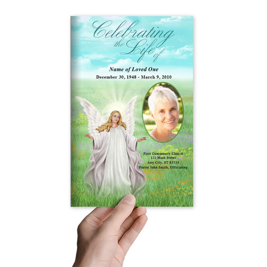 Madonna Funeral Program Template - The Funeral Program Site