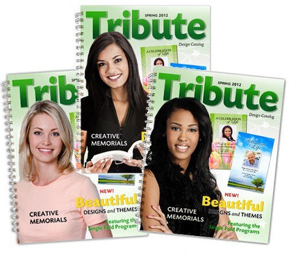 Master Tribute Design Catalog - The Funeral Program Site