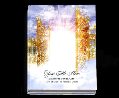 Pathway Perfect Bind Memorial Funeral Guest Book - The Funeral Program Site