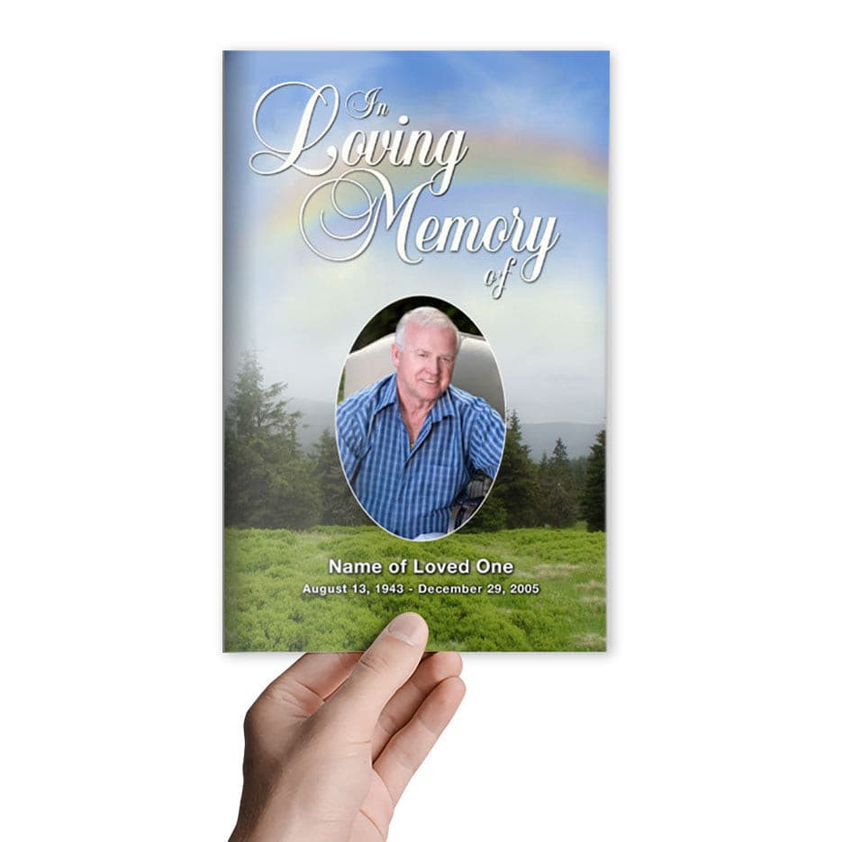 Promise Funeral Program Template - The Funeral Program Site