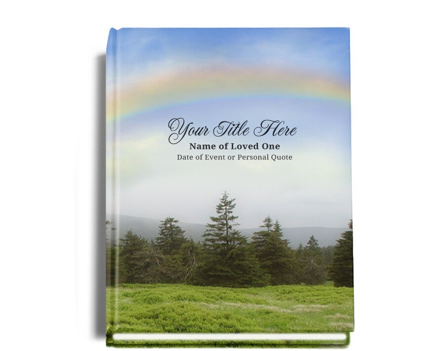 Promise Perfect Bind Memorial Funeral Guest Book - The Funeral Program Site