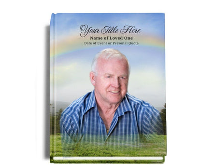 Promise Perfect Bind Memorial Funeral Guest Book - The Funeral Program Site